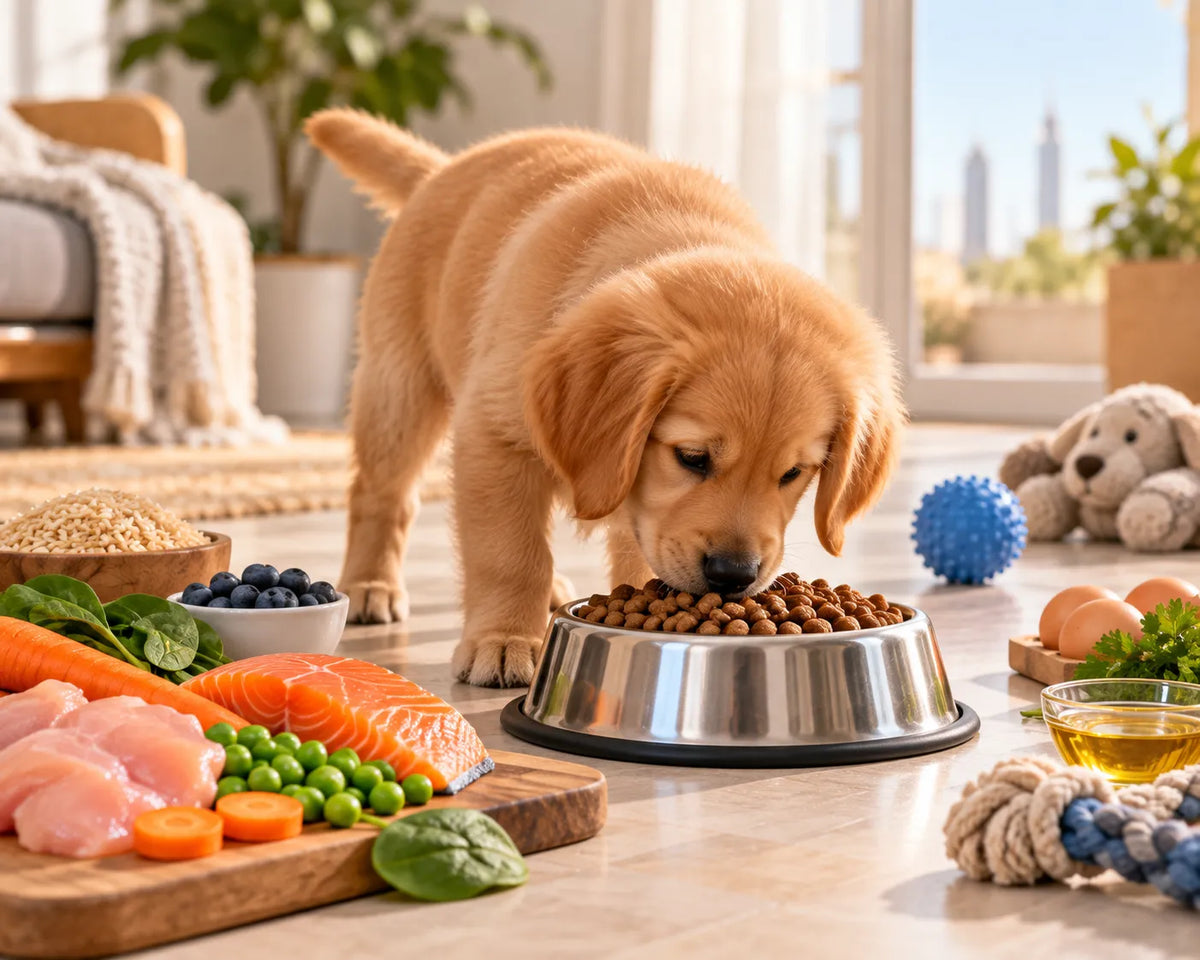 How to Choose the Best Puppy Food in the UAE for Healthy Growth