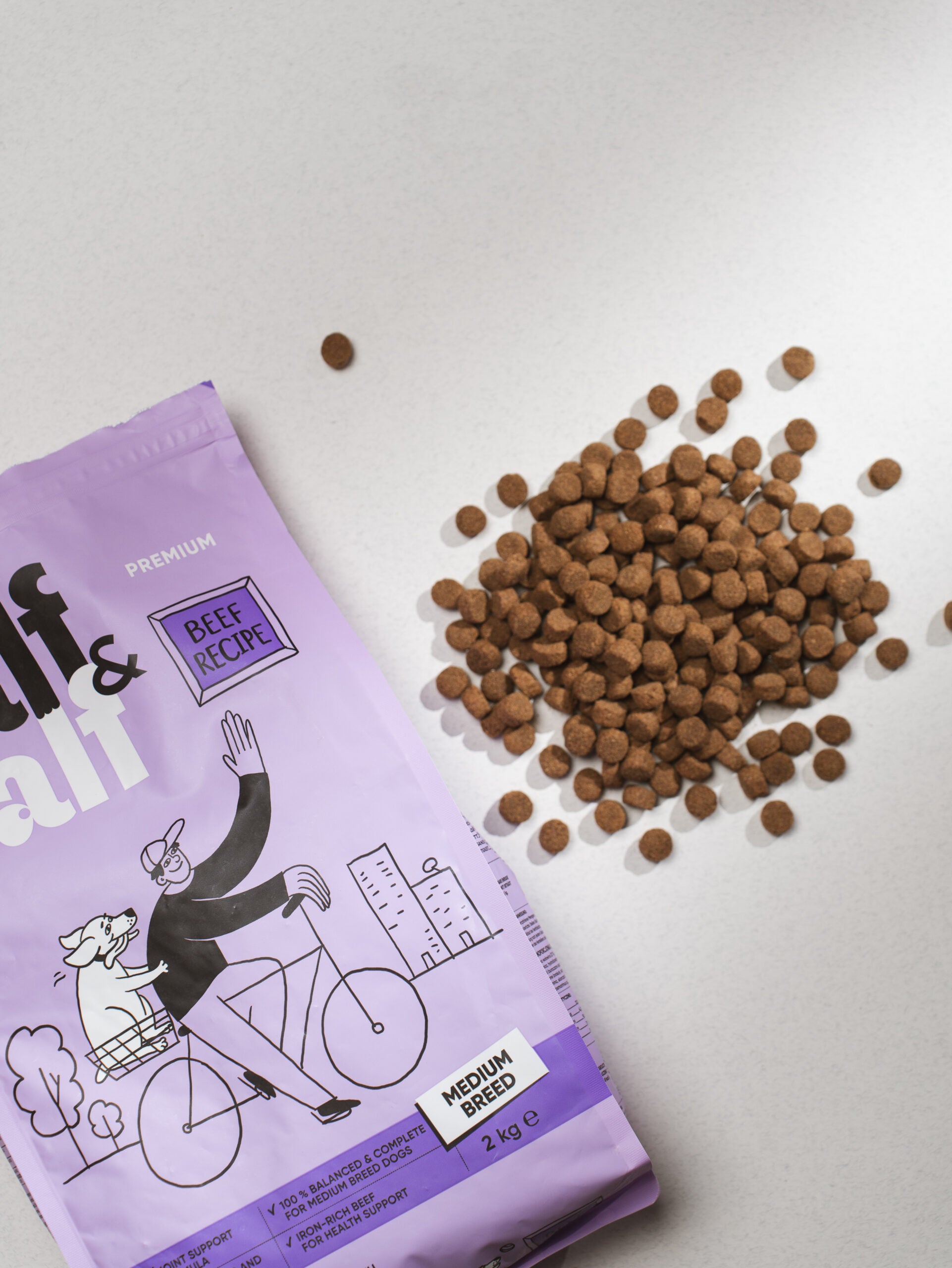 Half&Half Adult Dog Medium Breed 2kg