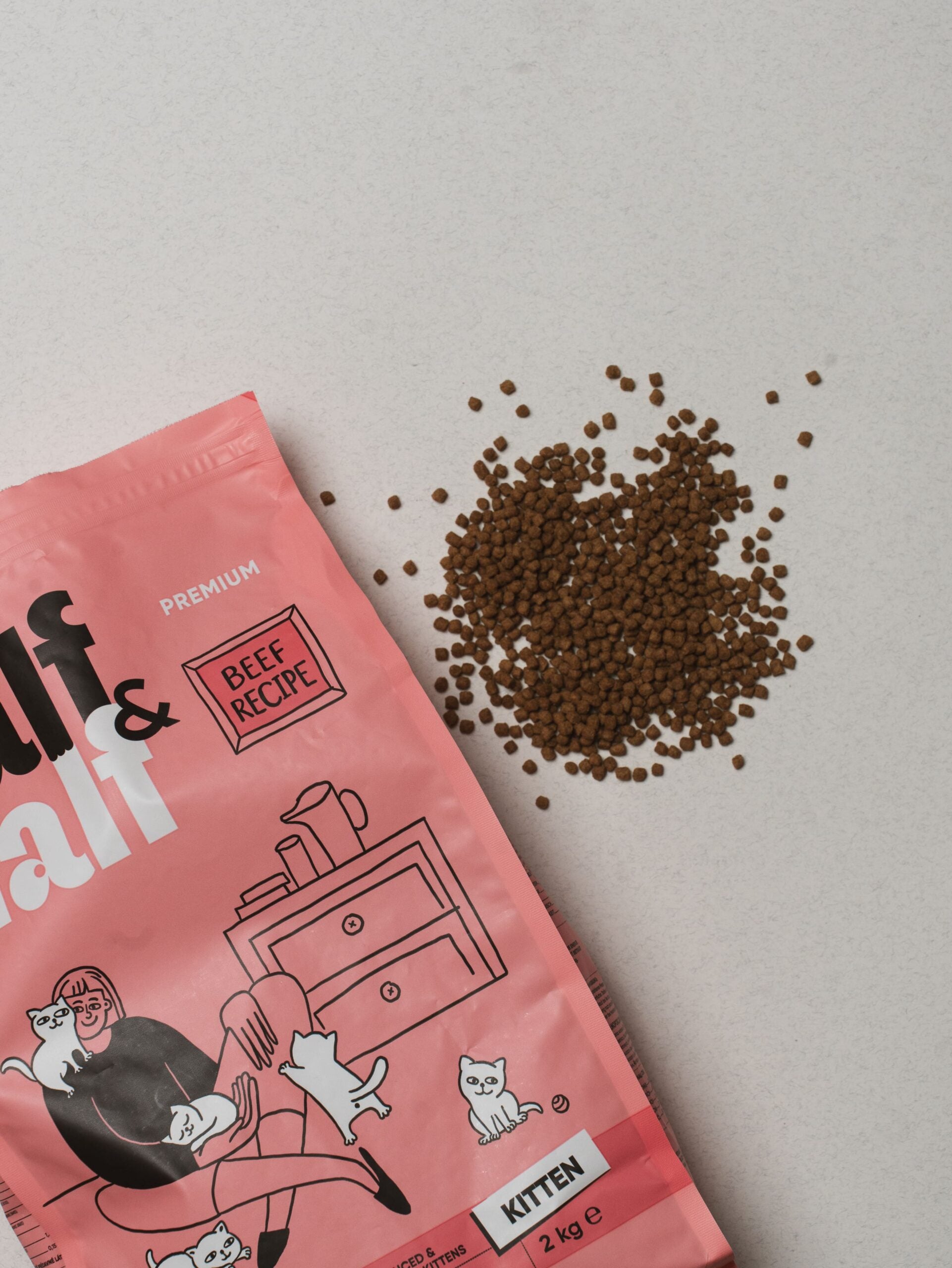 Half&Half Kitten with Beef 2kg