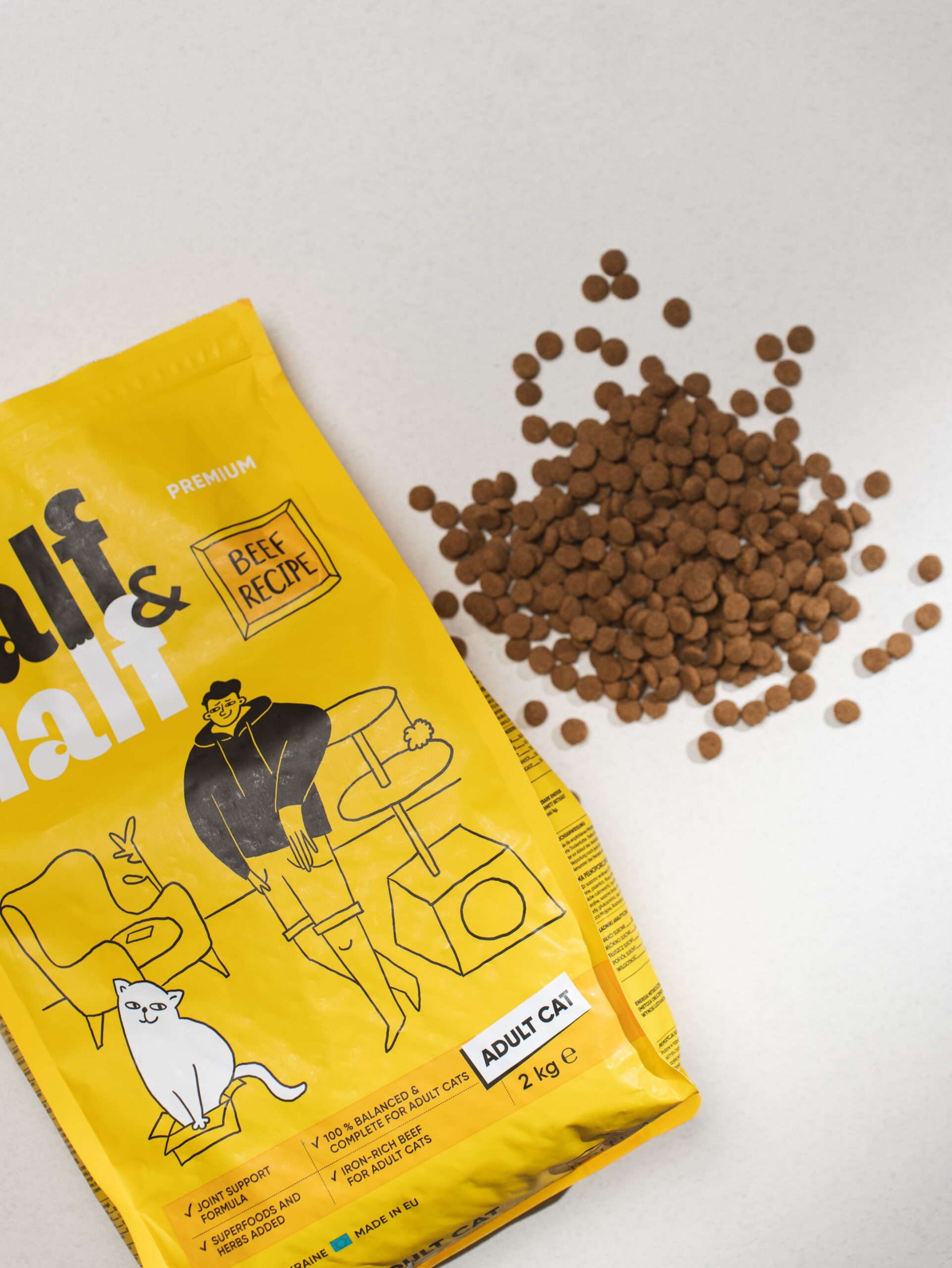 Half&Half Cat Adult with Beef 2 kg