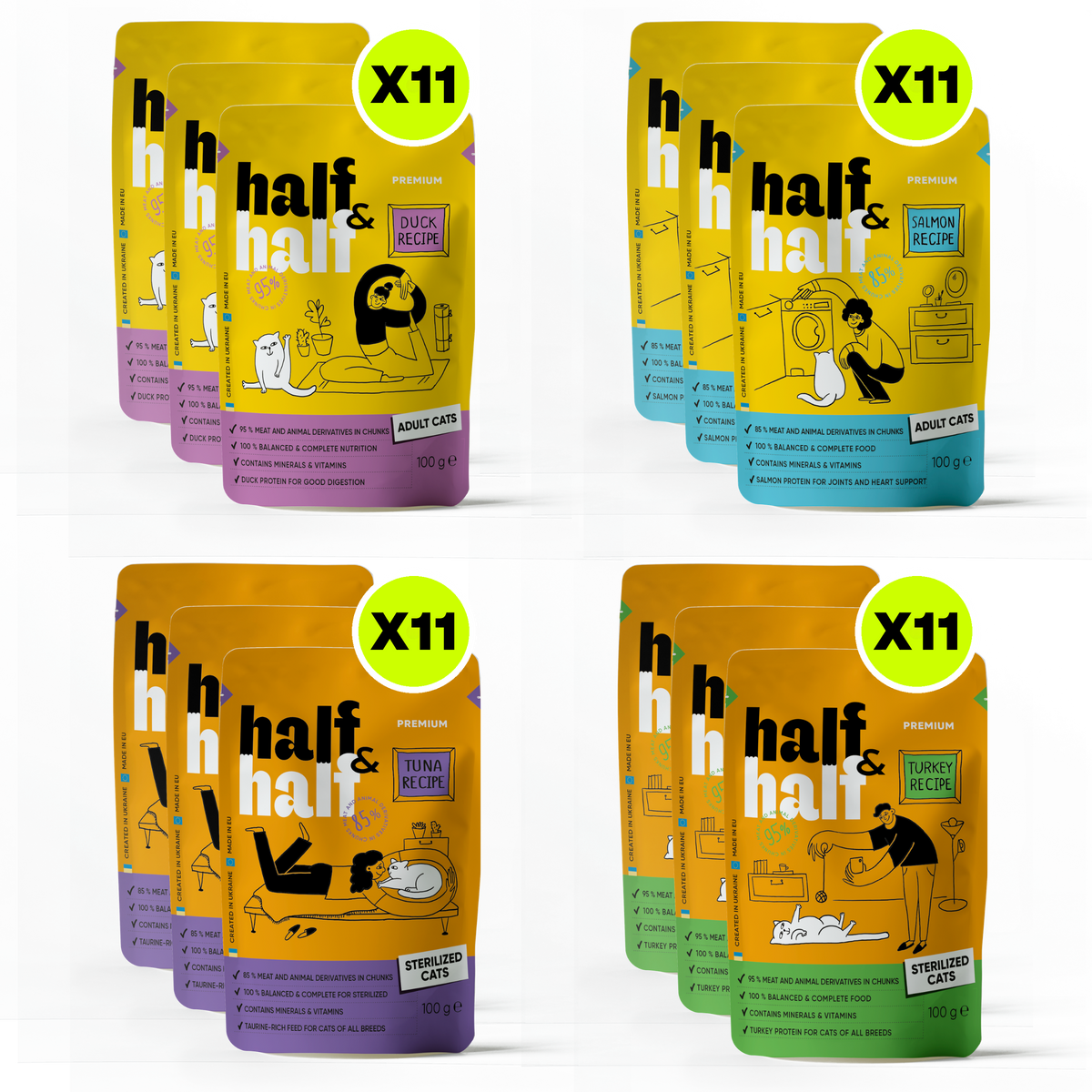 Cat Wet Food Variety Pack