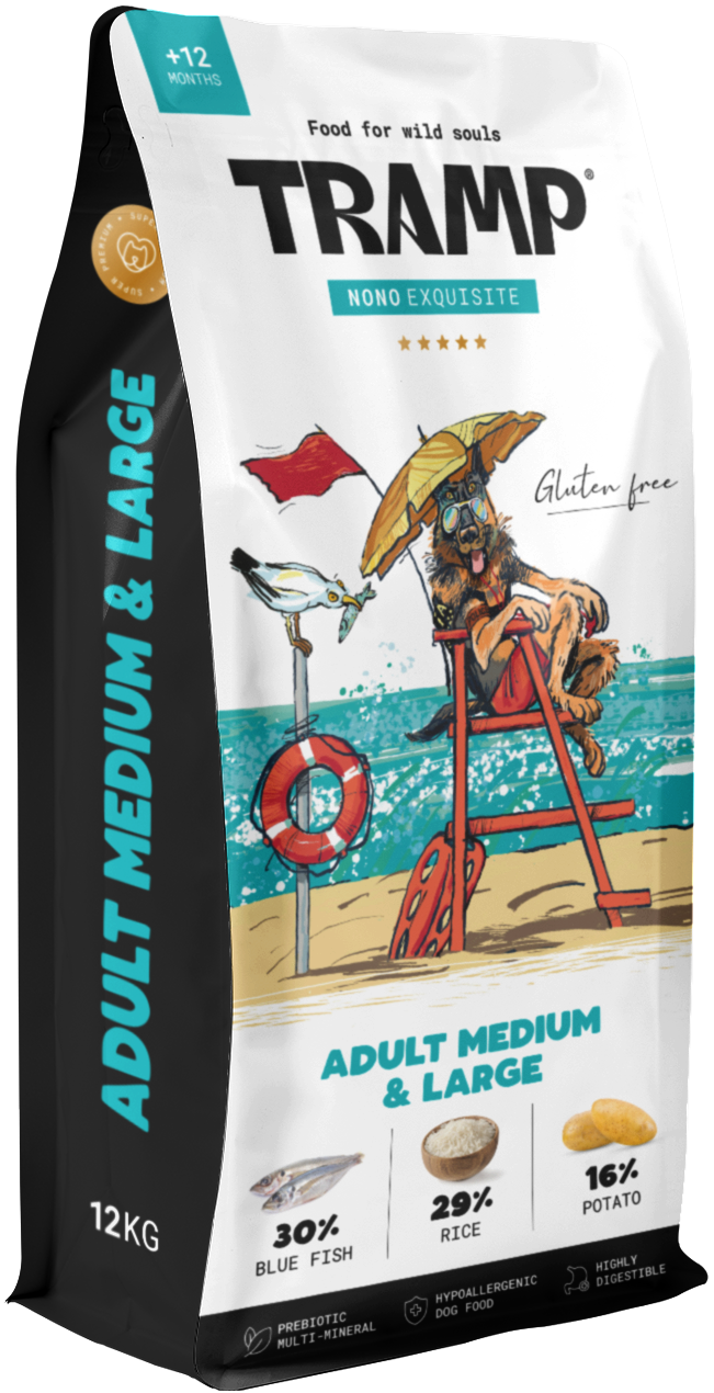 TRAMP Adult Medium & Large 12kg