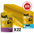 Half&Half Adult Cat Wet Food - Duck recipe in Sauce 100g x22