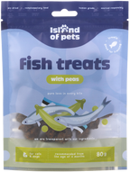 Island of Pets Fish treats with Peas 80g