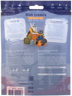 Island of Pets Fish Treats with Pumpkin & Oats 80g