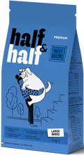 Half&Half Adult Dog Large Breed with Beef - 2kg