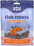 Island of Pets Fish Treats with Pumpkin & Oats 80g