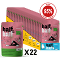 Half&Half Kitten Wet Food - Turkey recipe in Jelly 100g x22