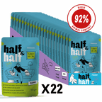 pack of Half & Half Premium Turkey Recipe Puppy wet food