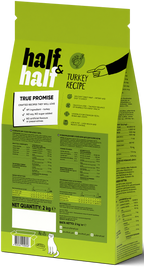 2 kg package of Half&Half Cat Sensitive dry food