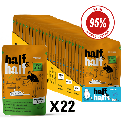 Sterilized turkey 95% Animal Content