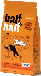 Sterilized 2kg Pack - Half&Half