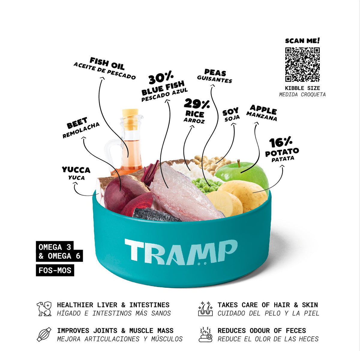 TRAMP Adult Small 10kg