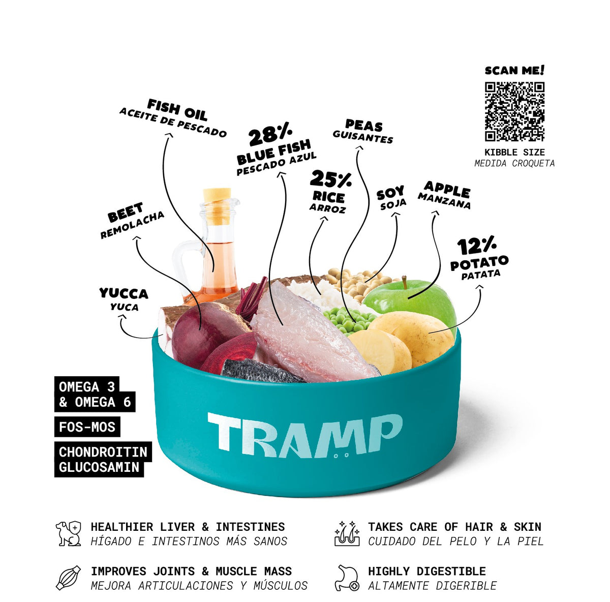 TRAMP Puppy Large - 3kg