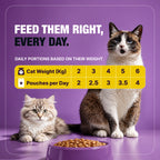 Half&Half Sterilized Cat Wet Food - Tuna recipe in Sauce 100g x22