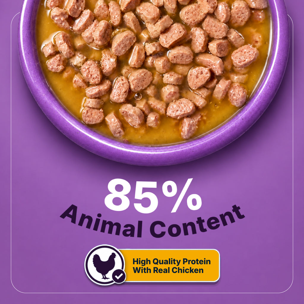 Half&Half Sterilized Cat Wet Food - Tuna recipe in Sauce 100g x22