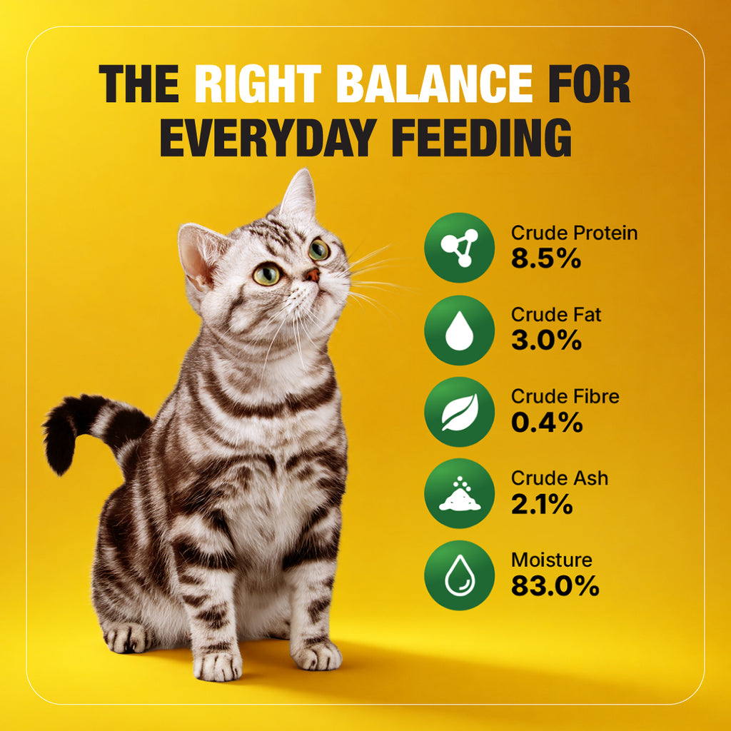 Half&Half Sterilized Cat Wet Food - Turkey recipe in Jelly 100g x22