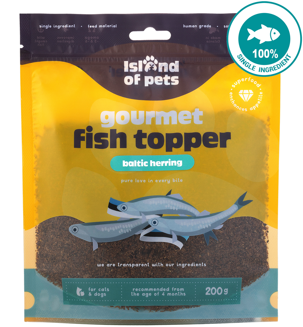 Island of Pets Gourmet Fish topper 200g