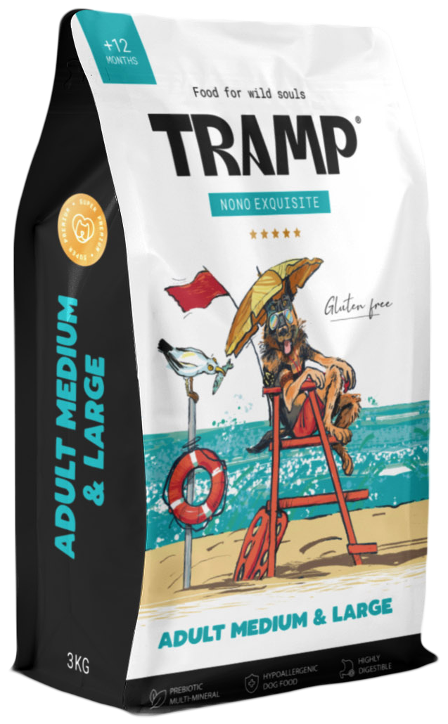 TRAMP Adult Medium & Large - 3kg