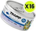 TRAMP Adult Cat Pate Tuna 100g x16