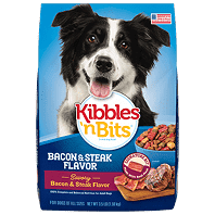 Kibbles b Bits Bacon & Steak Flavot Food