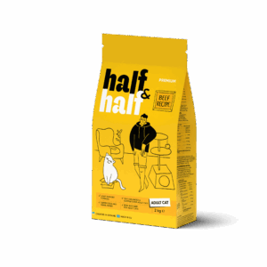 Half&Half Cat Adult with Beef 2 kg