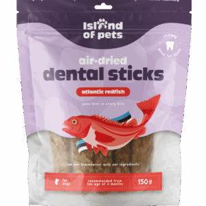 Island of Pets Air-dried dental sticks - Atlantic Redfish 150g