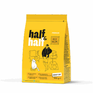 Half&Half Cat Adult with Beef 300 g