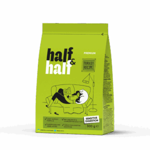 Half&Half Cat Sensitive with Turkey 300 g
