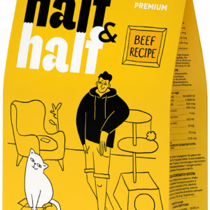 Half&Half Cat Adult with Beef 2 kg