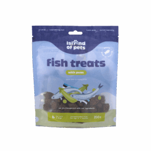 Island of Pets Fish treats with Peas 200g