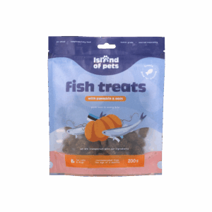 Island of Pets Fish treats with Pumpkin & Oats 200g