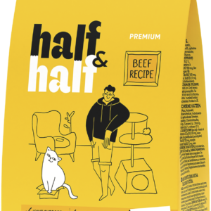 Half&Half Cat Adult with Beef 300 g
