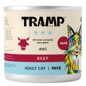 TRAMP Adult Cat - Pate - Beef 415g